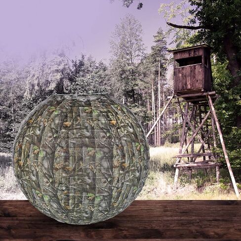 Havercamp Next Camo Party Lantern | 1 عدد | رائعة للحفلات التي تحمل عنوان الصياد، والزخارف المموهة، ومناسبات أعياد الميلاد، وحفلات التخرج، والاحتفال بعيد الأب in Kuwait