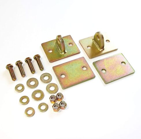قبضة (عبوة من 2) مسمار على حامل Clevis - يقبل تكبل 1/2 بوصة (تركيب مع لوحة داعمة وتكبل 1/2 بوصة (أسود)) in Kuwait
