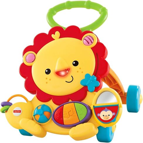 Fisher-Price Baby Toy Musical Lion Walker with Lights Sounds & Activities for Developmental Play Infants & Toddlers Ages 6+ Months in Saudi Arabia