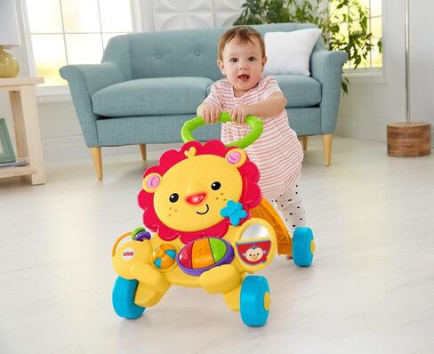 Fisher-Price Baby Toy Musical Lion Walker with Lights Sounds & Activities for Developmental Play Infants & Toddlers Ages 6+ Months in Saudi Arabia
