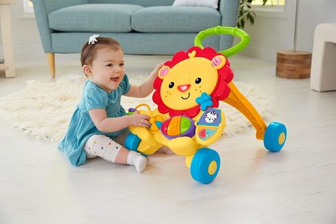 Fisher-Price Baby Toy Musical Lion Walker with Lights Sounds & Activities for Developmental Play Infants & Toddlers Ages 6+ Months in Saudi Arabia