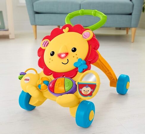 Fisher-Price Baby Toy Musical Lion Walker with Lights Sounds & Activities for Developmental Play Infants & Toddlers Ages 6+ Months in Saudi Arabia