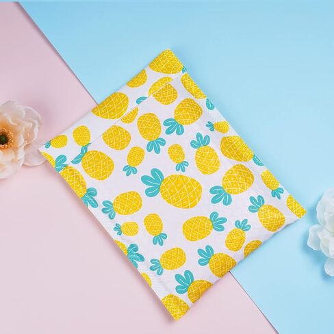 Bubble Mailers 6x10 Inch Shipping Packages Padded Envelopes Poly Bags for Small Business Banana Leaves in Saudi Arabia