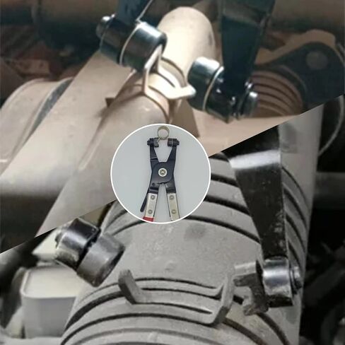 JANNO 4PCS Hose Clamp Pliers Set, Hose Clamp Remover Kit, Car Fuel Oil Water Hose Clamp Tool, Long Reach Wire Spring Hose Clamp Pliers Remover Vice Grip for Automotive Coolant Radiator Heater in Saudi Arabia