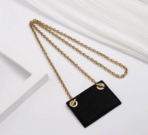 Conversion Kit (Insert+Chain) for Dior Saddle Flap Card Holder Wallet On Chain, Handmade Conversion Kit for CD Classic Wallet Purse, DIY Conversion Kit for CD Tri-fold Wallet (60cm) in Saudi Arabia