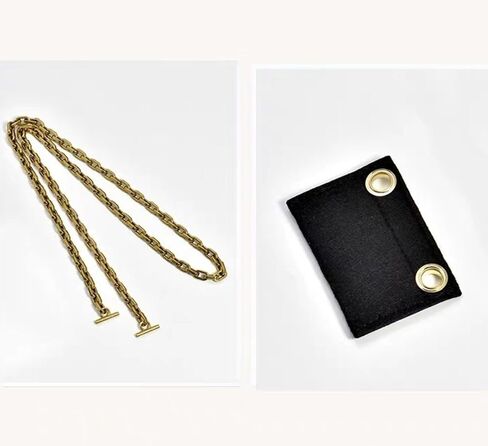 Conversion Kit (Insert+Chain) for Dior Saddle Flap Card Holder Wallet On Chain, Handmade Conversion Kit for CD Classic Wallet Purse, DIY Conversion Kit for CD Tri-fold Wallet (60cm) in Saudi Arabia