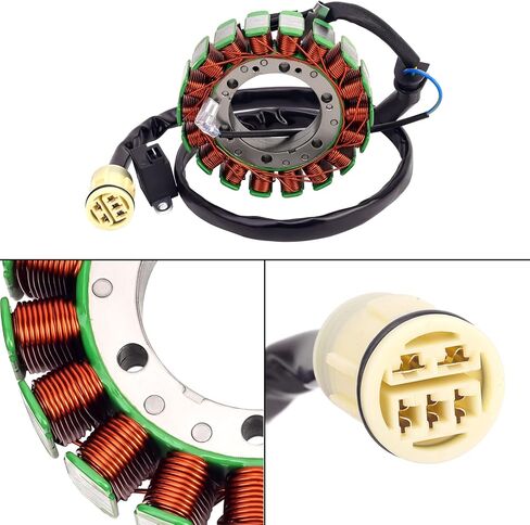 31120-HM7-014 ملف الجزء الثابت مغناطيسي 31600-HM7-003 منظم الجهد المعدل لهوندا TRX450FE فورمان 450 ES/TRX450FM فورمان 450 S 2002 2003 2004 in Kuwait