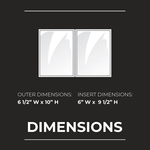Risch Double-Sided All Clear Vinyl Menu Cover, Two-Sided 4 View Folding Menu Booklet, Slip in Side-Loading Cover, Wipeable, Reusable, 8.5" x 11", 12-Gauge, Pack of 24 in Saudi Arabia