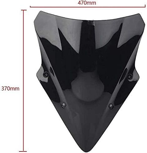 New for Kawasaki Ninja 650 ER6F EX650 2017 2018 2019 Windshield Windscreen Replacement Repair Part Come with Screws in Saudi Arabia