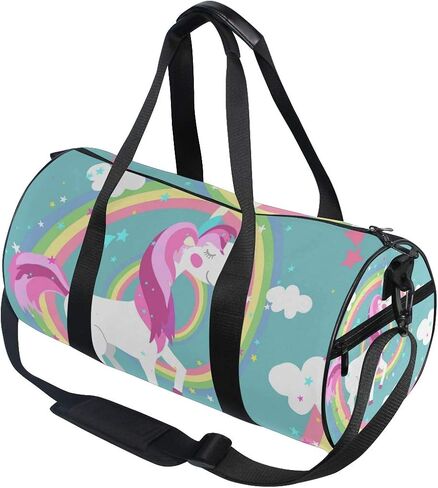 African Pretty Girl Sports Luggage Travel Duffle Bag Gym Luggage with Tote for Men and Women… in Saudi Arabia