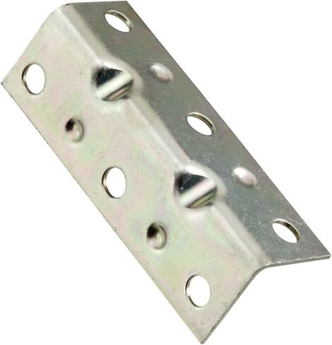 ناشيونال هاردوير N220-061 V113 دعامات زوايا مطلية بالزنك، 4 عبوات in Kuwait