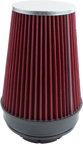 4" Cold Air Intake System with Heat Shield Fit for Chevy/GMC 99-06 V8 4.8L/5.3L/6.0L / Silverado 1500/2500/3500 (Red) 1999-2006 in Kuwait