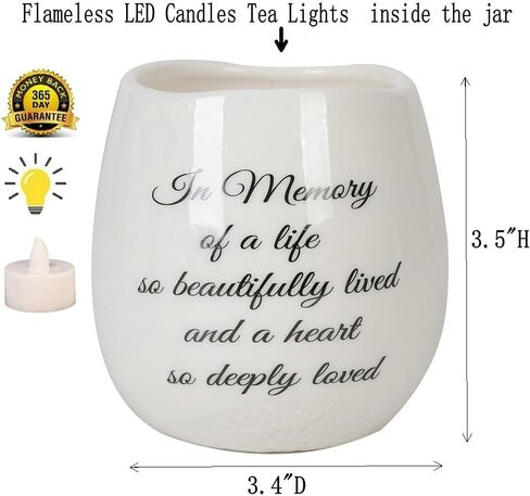 حاملات الشموع الخزفية الخفيفة مع الإضاءة (حامل الشموع 2) in Kuwait