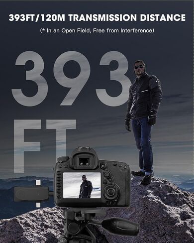 ميكروفون MAXTOP 393FT Lavalier Pro: ميكروفونات مزدوجة لاسلكية 2.4G لهواتف iPhone وAndroid والكاميرا - تقليل الضوضاء، مثالي لمدونات الفيديو، YouTube، TikTok - غطاء مقاوم للرياح للحصول على صوت خارجي فائق in Saudi Arabia