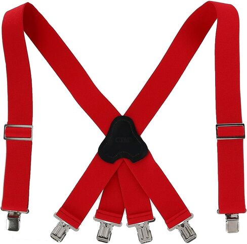 حمالات رجال الإطفاء بمشبك مطاطي من CTM® مقاس 5 سم للرجال in Kuwait