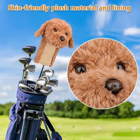 Bozily Golf Covers Doodle Headcovers, Labradoodle/Golden Doodle Dog Golf Club Head Covers, Adorable & Soft Golf Club Protector in Saudi Arabia