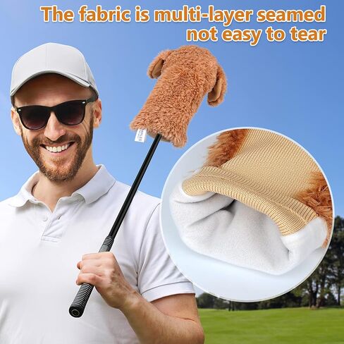 Bozily Golf Covers Doodle Headcovers, Labradoodle/Golden Doodle Dog Golf Club Head Covers, Adorable & Soft Golf Club Protector in Saudi Arabia