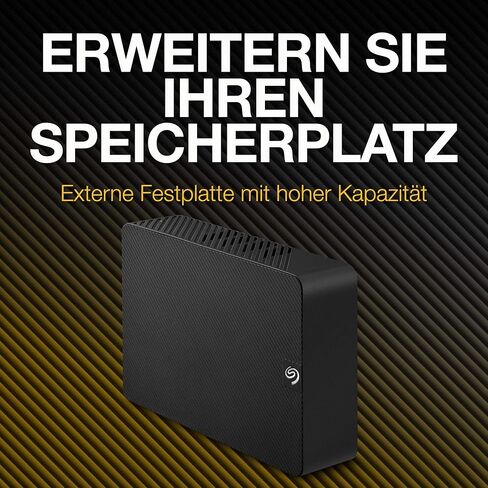 Seagate Expansion Desktop STKP14000400 محرك الأقراص الصلبة الخارجي 14 تيرابايت 3.5 بوصة USB 3.0 للكمبيوتر الشخصي والكمبيوتر المحمول مع خدمة الإنقاذ لمدة عامين in Saudi Arabia
