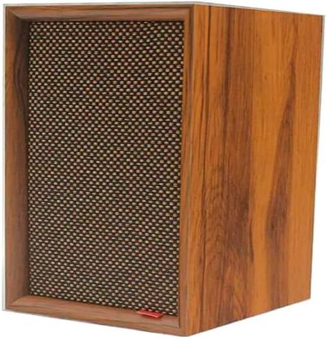 Flushbay Speaker Grill Cloth Speaker Fabric Protective Dustproof Mesh Cloth Stereo Fabric Replacement for Home Stage Speakers, Media Cabinet, KTV Box (Black-Brown) in Saudi Arabia