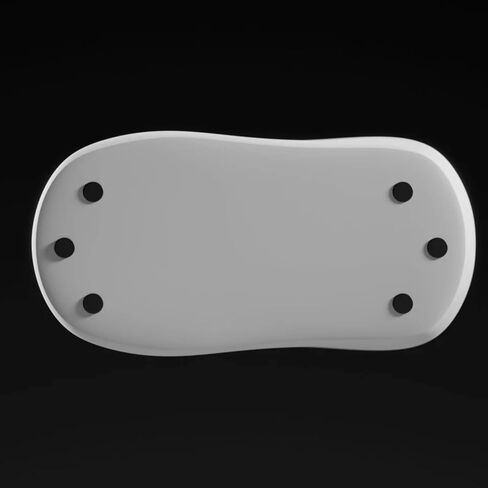 SkyPAD Wallhack Pro UHMW-PE Mouse Dot Skate | Built for Precision-Minded Gamers | Lasting Performance and Smooth Movement, Black in Saudi Arabia