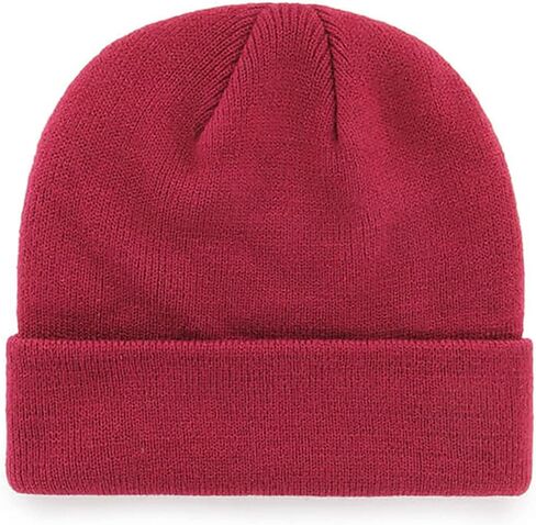 47 FSU Beanie (Florida State Seminoles) قبعة شتوية محبوكة للرجال والنساء، أحمر كاردينال، مقاس واحد in Saudi Arabia