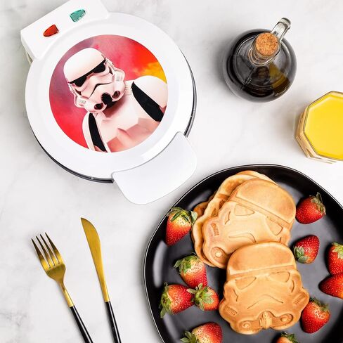 Star Wars Stormtrooper Waffle Maker- Star Wars Icon On Your Waffles- Waffle Iron in Saudi Arabia