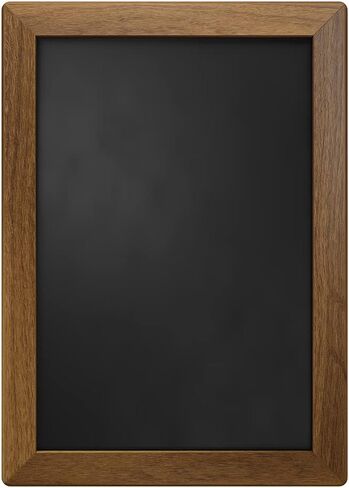 Rustic Magnetic Chalk Boards with Frame (10"x14", Magnetic Surface, Double Sided) Wet Erase Small Chalkboard Signs for Bistro Signs, Kitchen, Business, Restaurant, Menu, Wedding Decor in Kuwait