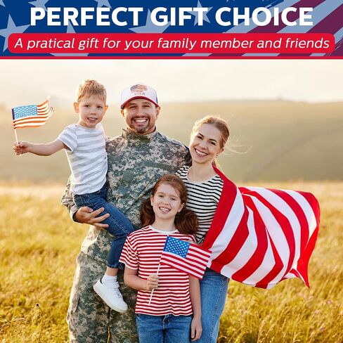 12 Pcs Patriotic American Flag Hat 4th of July Baseball Cap Adjustable Trucker Hat Mesh Cotton Cap for Men Women in Saudi Arabia
