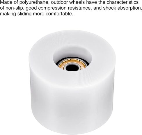 PATIKIL Longboard Wheels with Bearings ABEC-11, Street Wheels for Skateboards Cruiser Wheel Replacement in Saudi Arabia