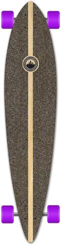 Yocaher Complete Pintail Longboard Skateboards w/Premium Grip Tape, Aluminum Truck, ABEC-9 Bearings, 71mm Skateboard Wheels in Kuwait
