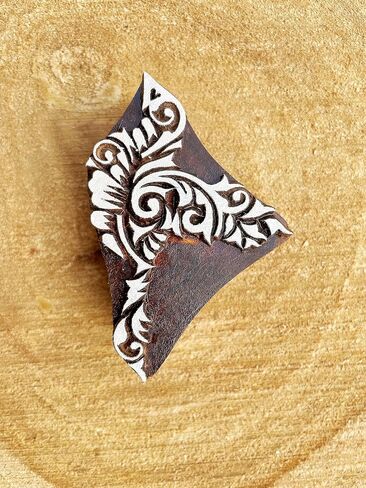 Wooden Block Stamp Bird Wood Block Art Decorative Handcarved, Clay Potter Craft Scrapbook Stamps, DIY Fabric Print, Textile Paper Clay Pottery Block, Textile Printing, Handmade Wooden, Garden Decore in Saudi Arabia