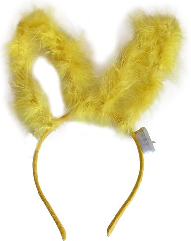 عصابة رأس LED لآذان الأرنب المضيئة للماموث الكهربائي، هدايا لحفلات عيد الفصح in Kuwait