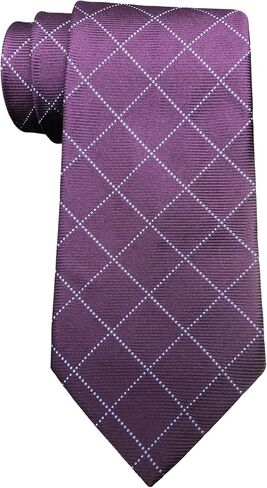 Brooks Brothers Purple Grid Tie in Saudi Arabia