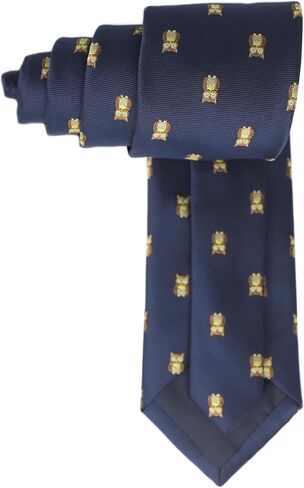 Men Bird Pattern Tie Blue Jay Necktie Owl Tie Father's Day Birthday Gift Tie in Saudi Arabia