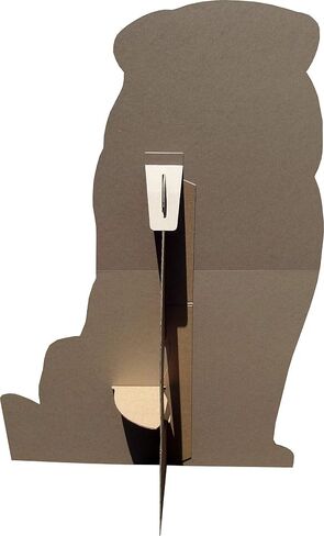 Animal Life Size Cardboard Cutout Stand Up | Standee Picture Poster Photo Print (Lion) in Saudi Arabia