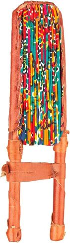 In Ghana Ankara African Print Handheld Bolgatanga Folding Fan Leather Handles, African Fabric Folding Fan Handheld (Fan A) in Saudi Arabia