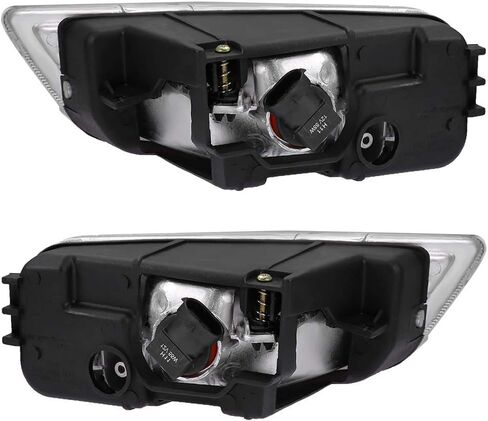 Fog Lights Assembly Pair Clear Driving Fog Lights for 2003 2004 2005 2006 2007 Honda Accord 4DR Sedan 2 PCS in Saudi Arabia