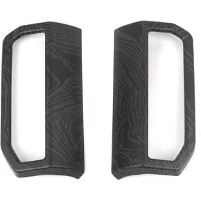 L2R for Toyota Tacoma N400 (2024-2026) Front A/C Air Vent Outlet Cover Trim Overlay Decor Black Woodgrain ABS Car Interior Accessories 2 Pieces in Saudi Arabia