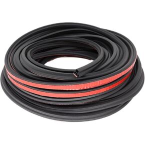 Double Layer Auto Door Rubber Seal Strip Sealing Adhesive Stickers Noise Insulation Weatherstrip Car Weather Stripping(16M) in Saudi Arabia