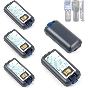 5 قطعة CK75 استبدال البطارية لماسح الباركود Intermec CK75 CK65 CK3 CK70 CK71 EDA60K CK3R CK3X CK3R CK3N 318-034-023 318-034-013 18-046-031 318-034-001 بطارية ليثيوم أيون in Kuwait
