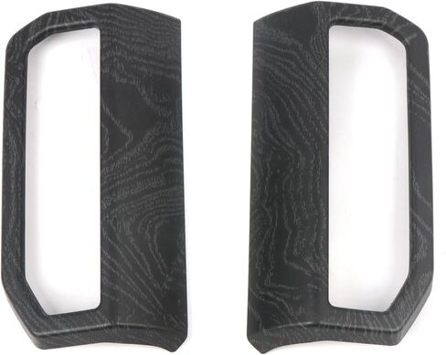 L2R for Toyota Tacoma N400 (2024-2026) Front A/C Air Vent Outlet Cover Trim Overlay Decor Black Woodgrain ABS Car Interior Accessories 2 Pieces in Saudi Arabia