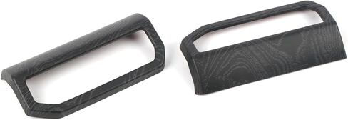 L2R for Toyota Tacoma N400 (2024-2026) Front A/C Air Vent Outlet Cover Trim Overlay Decor Black Woodgrain ABS Car Interior Accessories 2 Pieces in Saudi Arabia