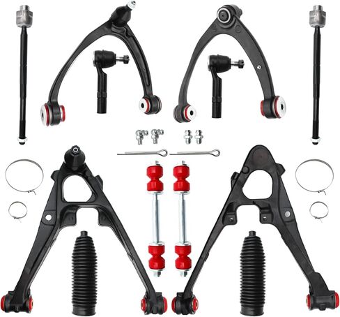 Front Lower Control Arms for 2007-2013 Chevy Silverado 1500, Suburban 1500, Avalanche, Tahoe, GMC Sierra 1500, Yukon XL 1500/Yukon, Cadillac Escalade Esv Ext, K620888 K620889 in Kuwait