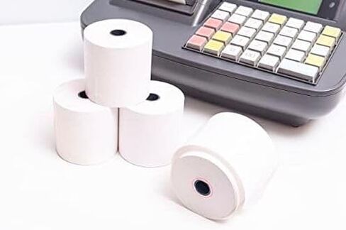 3" x 150' 1 Ply Bond Roll, Bond Paper, Kitchen Printer Paper, POS Cash Register Paper Roll, 32 Rolls in Saudi Arabia