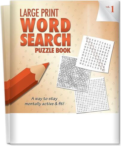 ZOCO - Large Print Word Search Puzzle Books (25 Bulk Pack) - Easy Word Find for Seniors and Adults - Nursing Home and Assisted Living Activities and Gifts (Vol. 1) in Kuwait