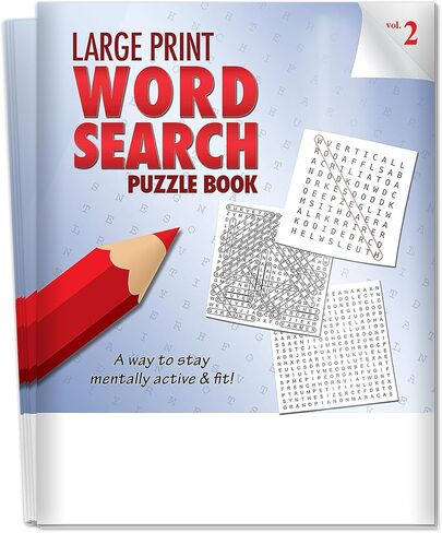 ZOCO - Large Print Word Search Puzzle Books (25 Bulk Pack) - Easy Word Find for Seniors and Adults - Nursing Home and Assisted Living Activities and Gifts (Vol. 1) in Kuwait