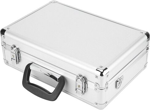 Universal Aluminum Case Protecting Controller with Spacious Storage for Outdoor Use Material: Aluminum Alloy 2 Transmitter 5 Servo Positions 2 Receiver Positions for JR/FUTABA / in Kuwait