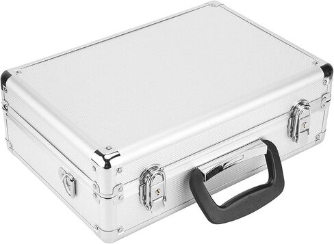 Universal Aluminum Case Protecting Controller with Spacious Storage for Outdoor Use Material: Aluminum Alloy 2 Transmitter 5 Servo Positions 2 Receiver Positions for JR/FUTABA / in Kuwait