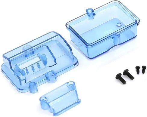 Rc Replacement Parts For 1Set Transparent Waterproof Receiver Box Protective For CASE Cover Sealed Box RC Model Car Upgrade Parts Accessories in Kuwait
