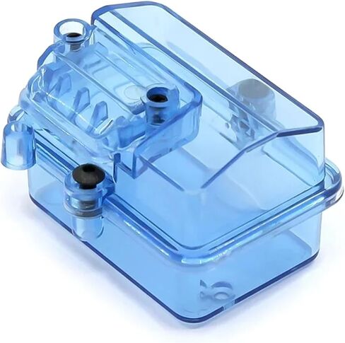 Rc Replacement Parts For 1Set Transparent Waterproof Receiver Box Protective For CASE Cover Sealed Box RC Model Car Upgrade Parts Accessories in Kuwait